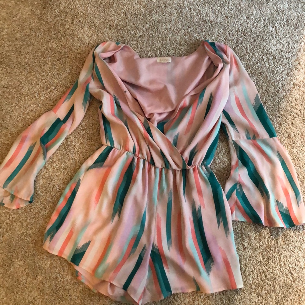 Multicolored romper